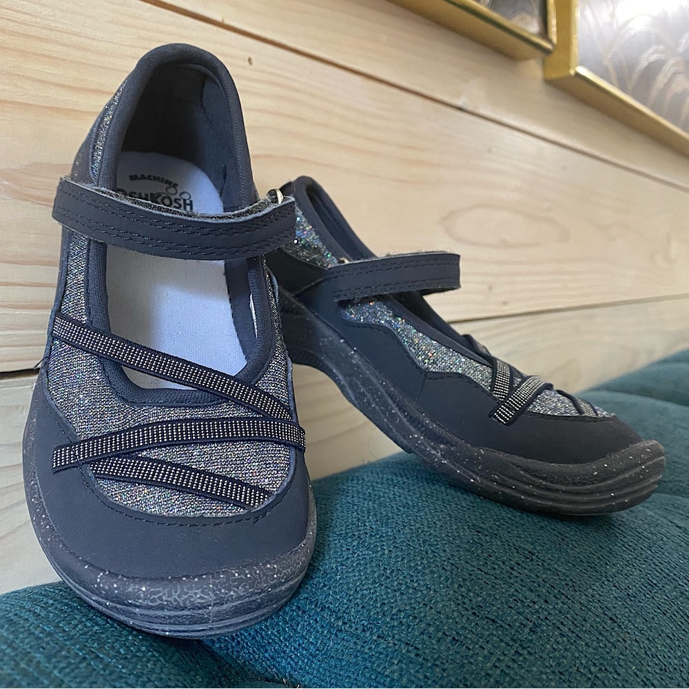 OshKosh Navy glitter, Mary Jane